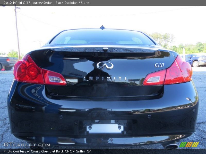 Black Obsidian / Stone 2012 Infiniti G 37 Journey Sedan