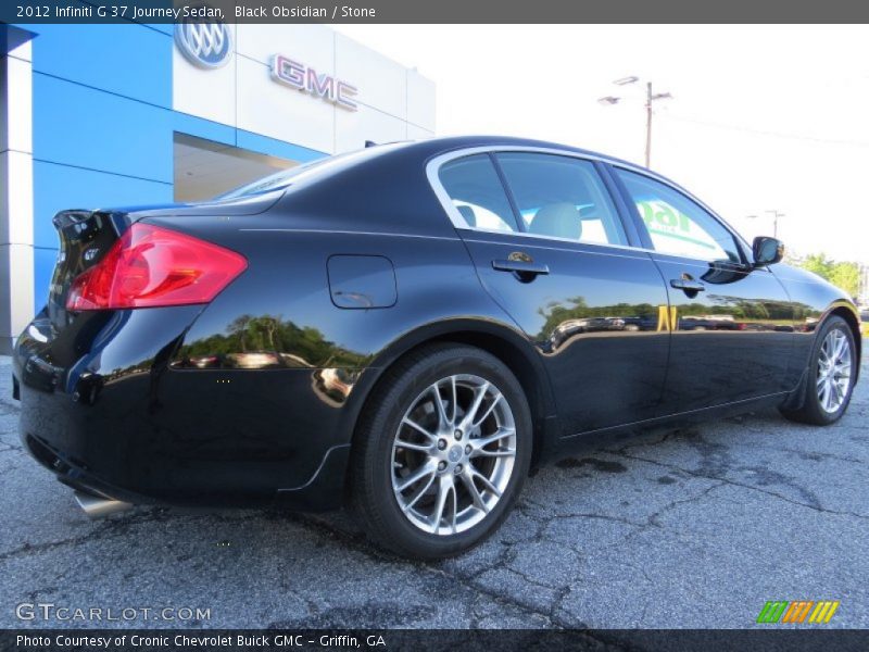 Black Obsidian / Stone 2012 Infiniti G 37 Journey Sedan