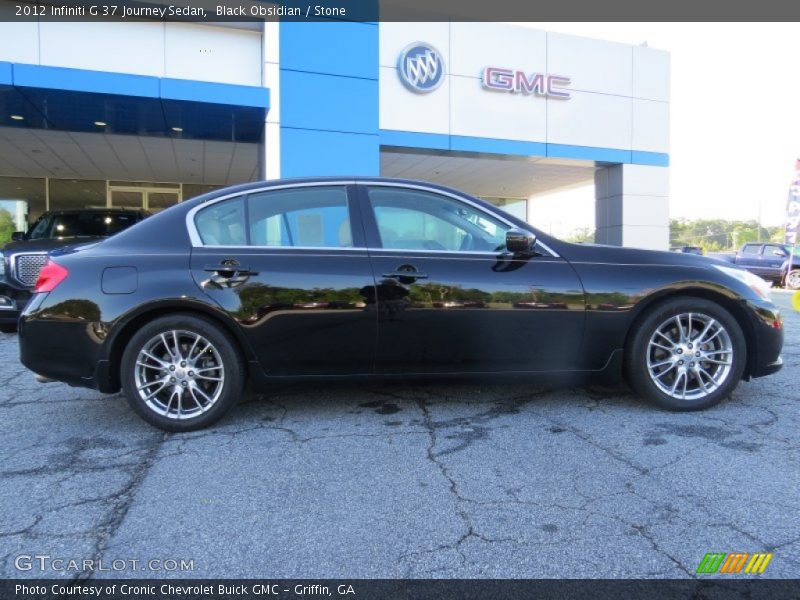 Black Obsidian / Stone 2012 Infiniti G 37 Journey Sedan