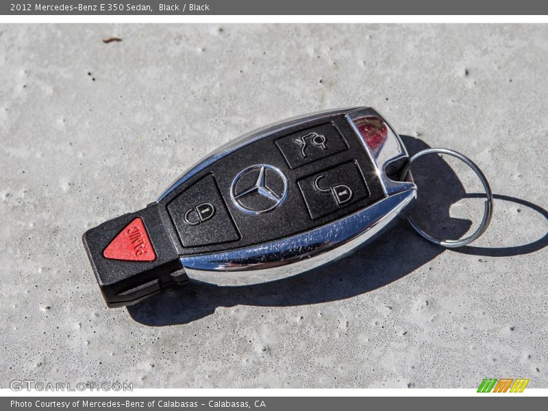 Black / Black 2012 Mercedes-Benz E 350 Sedan