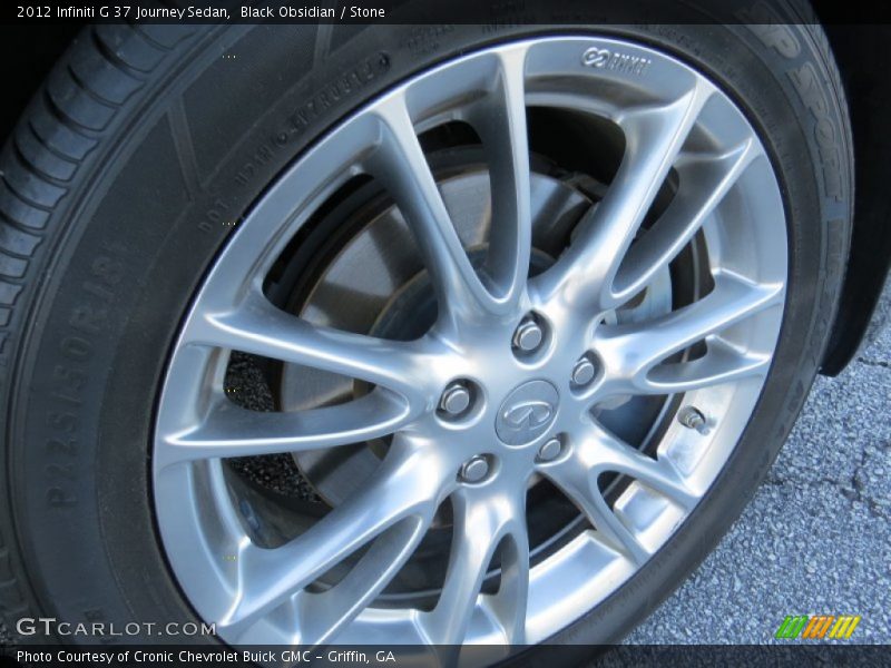Black Obsidian / Stone 2012 Infiniti G 37 Journey Sedan