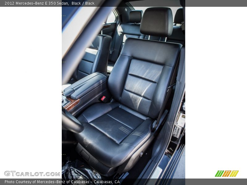 Black / Black 2012 Mercedes-Benz E 350 Sedan