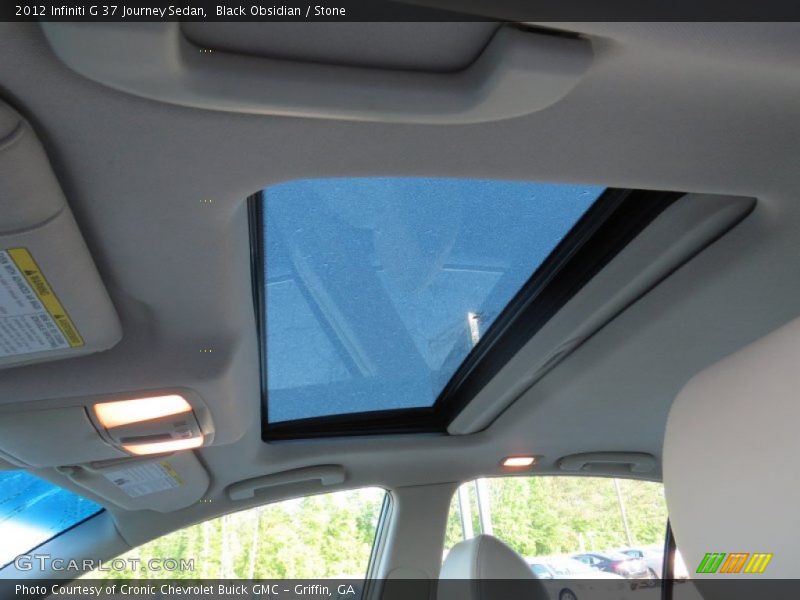 Black Obsidian / Stone 2012 Infiniti G 37 Journey Sedan