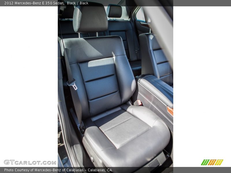Black / Black 2012 Mercedes-Benz E 350 Sedan