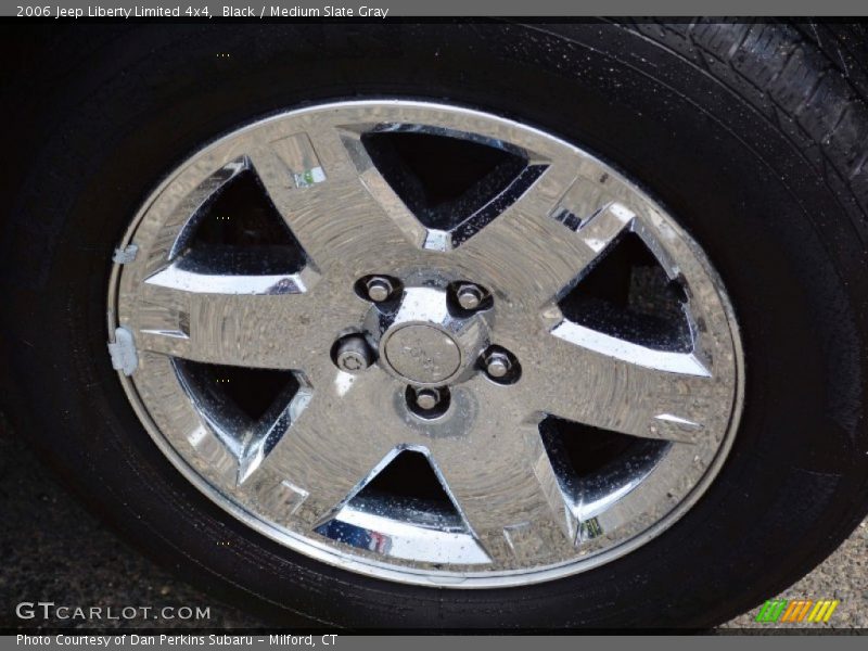 Black / Medium Slate Gray 2006 Jeep Liberty Limited 4x4