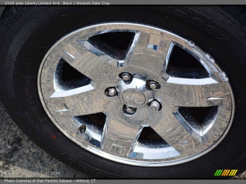 Black / Medium Slate Gray 2006 Jeep Liberty Limited 4x4