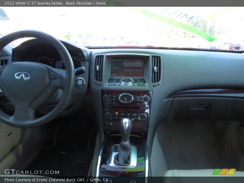 Black Obsidian / Stone 2012 Infiniti G 37 Journey Sedan