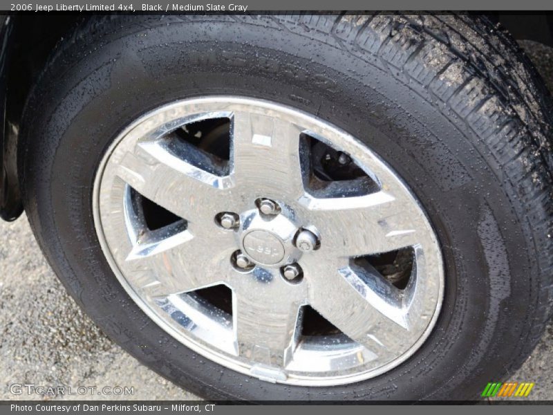 Black / Medium Slate Gray 2006 Jeep Liberty Limited 4x4
