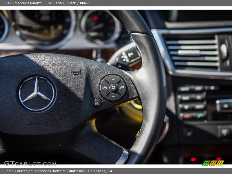 Black / Black 2012 Mercedes-Benz E 350 Sedan
