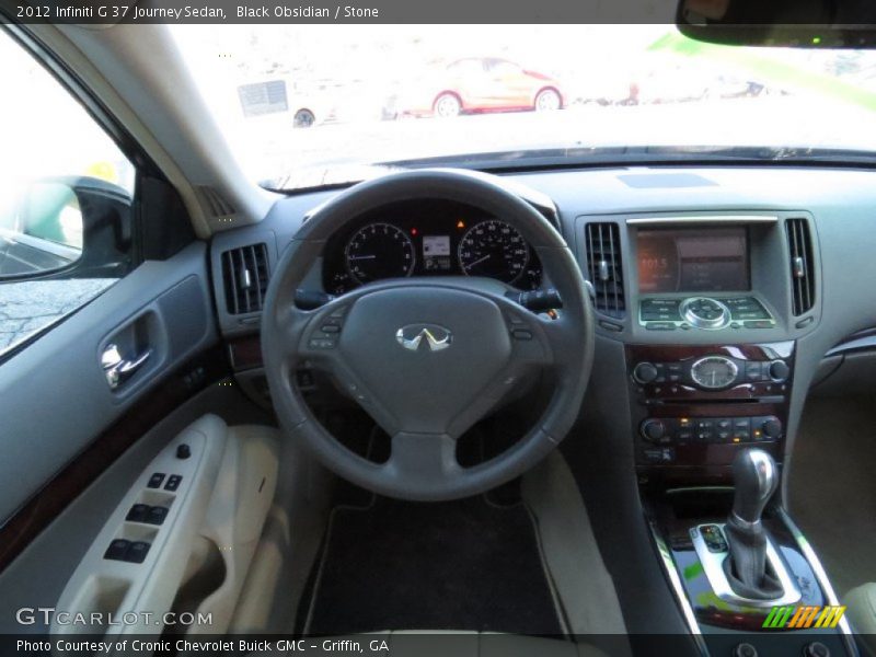 Black Obsidian / Stone 2012 Infiniti G 37 Journey Sedan