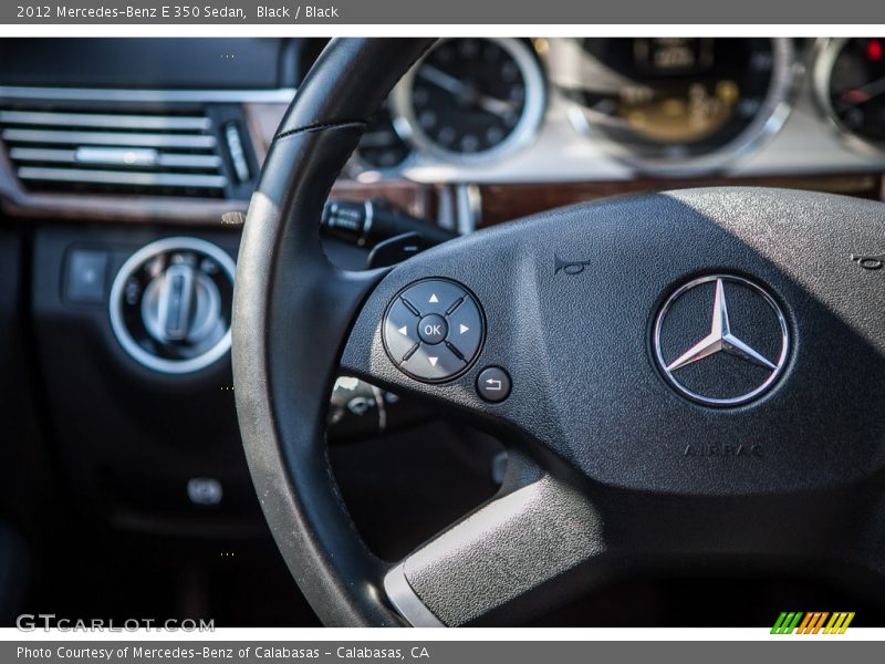 Black / Black 2012 Mercedes-Benz E 350 Sedan