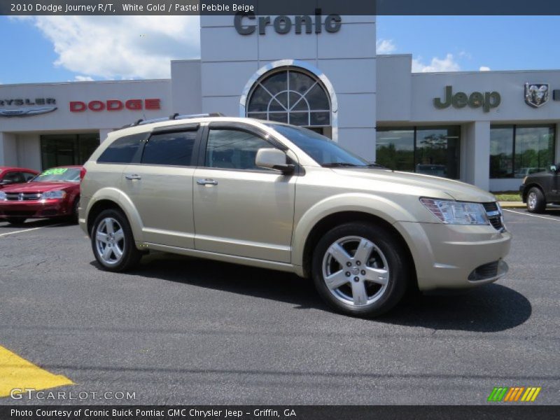 White Gold / Pastel Pebble Beige 2010 Dodge Journey R/T