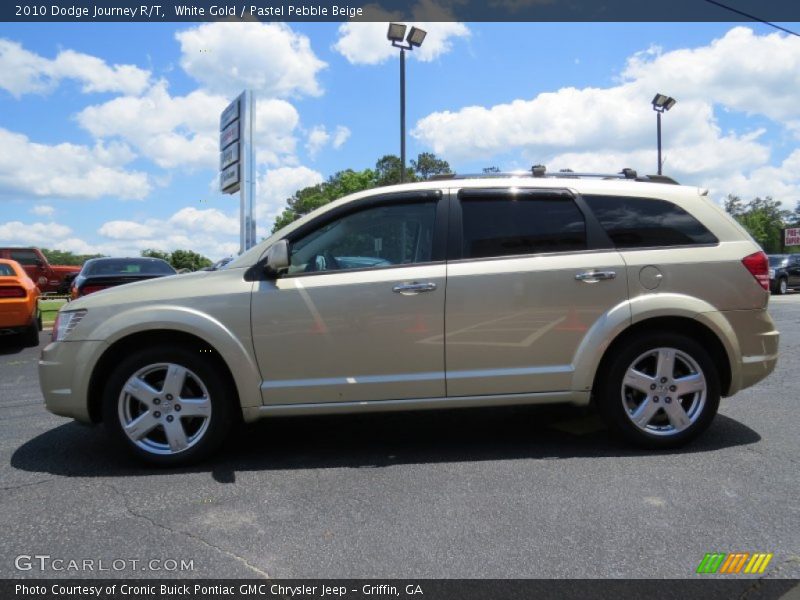 White Gold / Pastel Pebble Beige 2010 Dodge Journey R/T