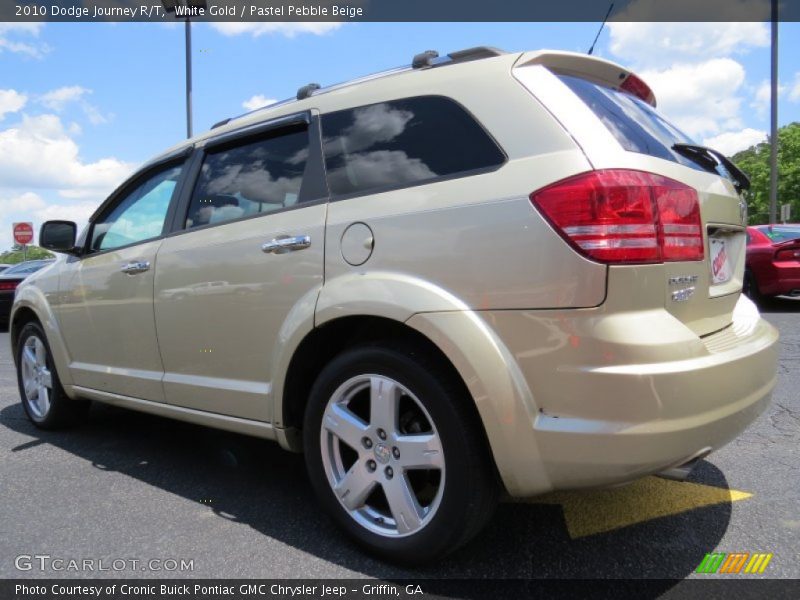 White Gold / Pastel Pebble Beige 2010 Dodge Journey R/T