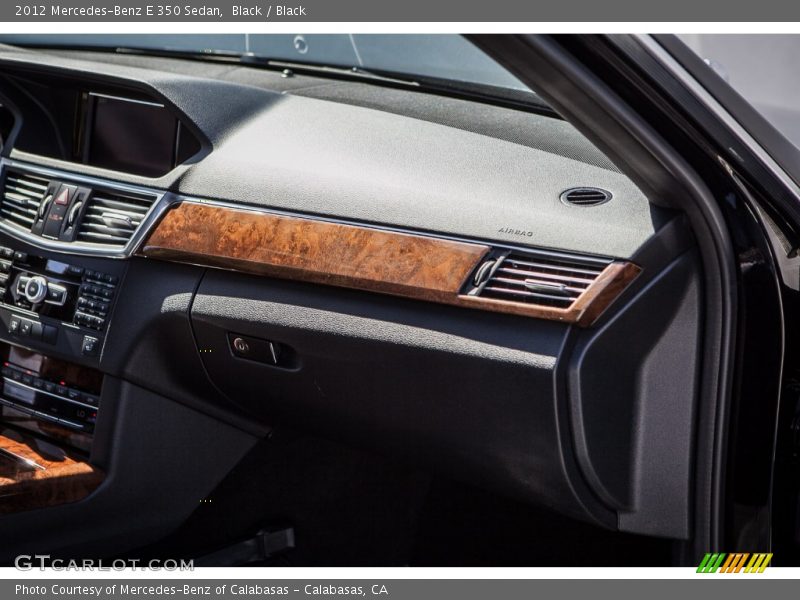Black / Black 2012 Mercedes-Benz E 350 Sedan