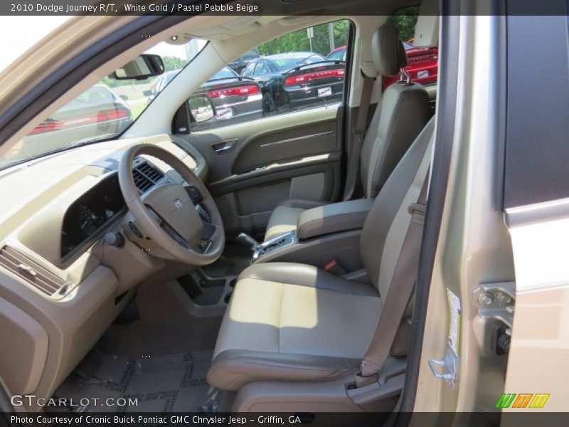 White Gold / Pastel Pebble Beige 2010 Dodge Journey R/T