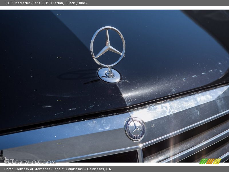Black / Black 2012 Mercedes-Benz E 350 Sedan