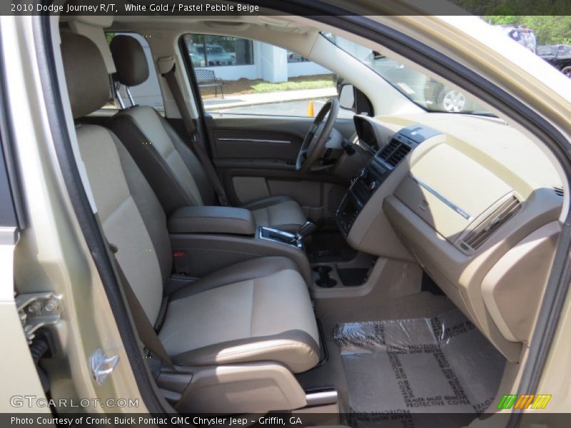 White Gold / Pastel Pebble Beige 2010 Dodge Journey R/T