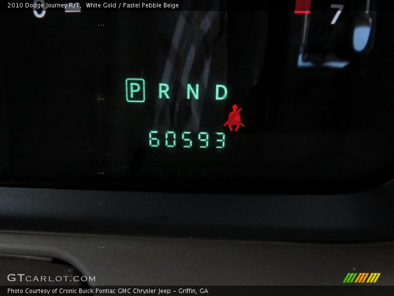 White Gold / Pastel Pebble Beige 2010 Dodge Journey R/T