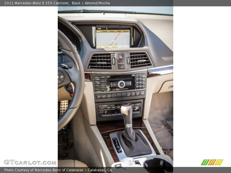 Black / Almond/Mocha 2011 Mercedes-Benz E 350 Cabriolet