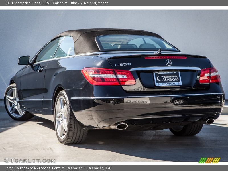 Black / Almond/Mocha 2011 Mercedes-Benz E 350 Cabriolet