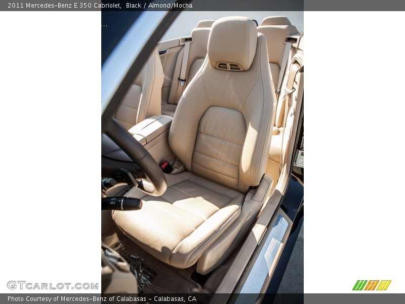 Black / Almond/Mocha 2011 Mercedes-Benz E 350 Cabriolet