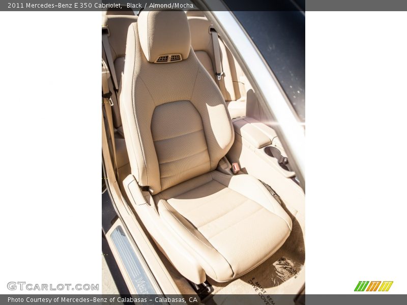 Black / Almond/Mocha 2011 Mercedes-Benz E 350 Cabriolet