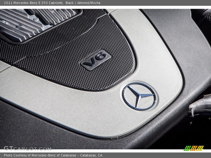 Black / Almond/Mocha 2011 Mercedes-Benz E 350 Cabriolet