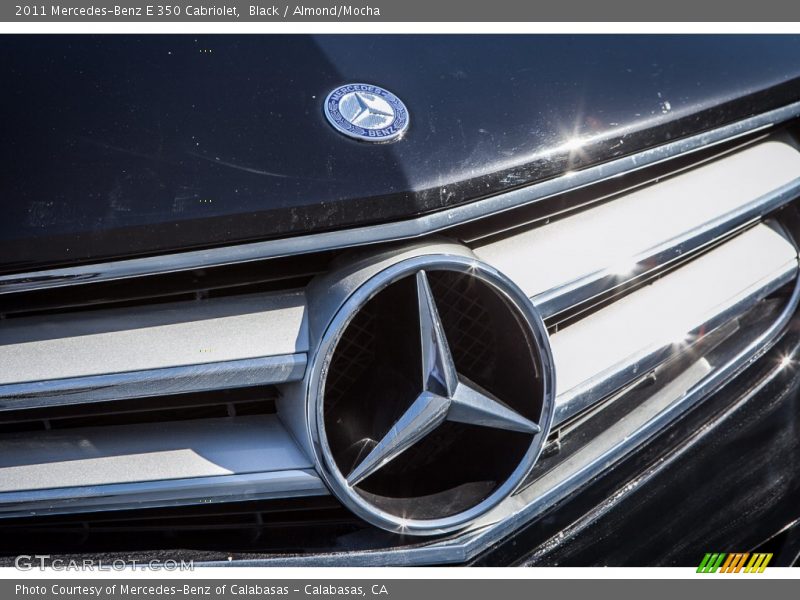 Black / Almond/Mocha 2011 Mercedes-Benz E 350 Cabriolet