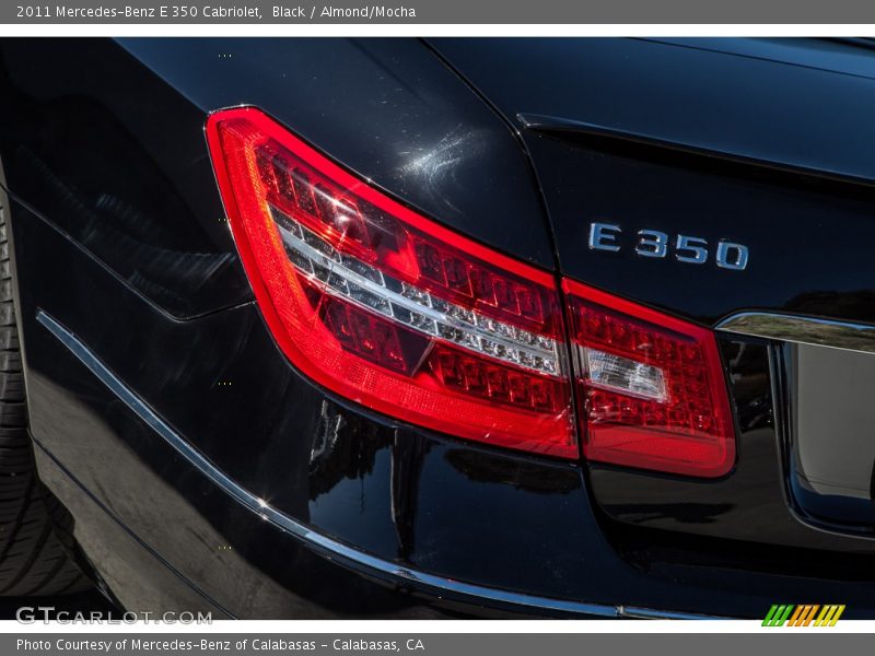 Black / Almond/Mocha 2011 Mercedes-Benz E 350 Cabriolet