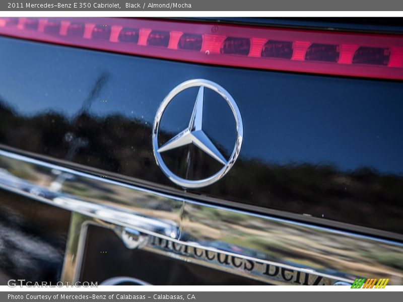 Black / Almond/Mocha 2011 Mercedes-Benz E 350 Cabriolet