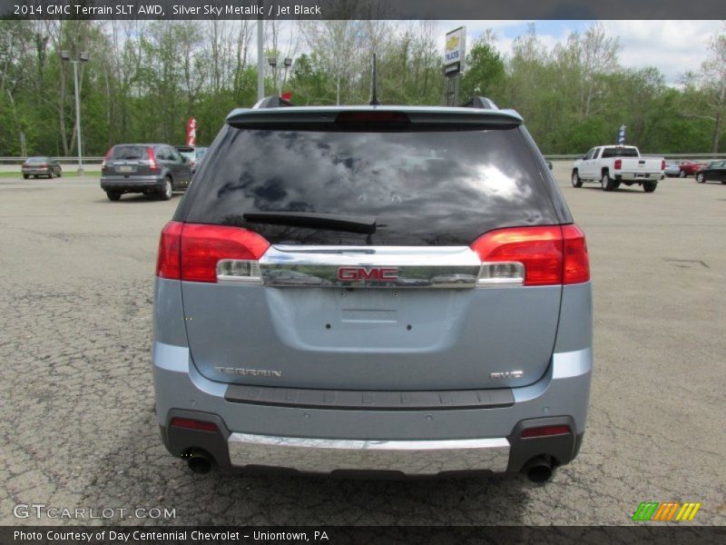 Silver Sky Metallic / Jet Black 2014 GMC Terrain SLT AWD
