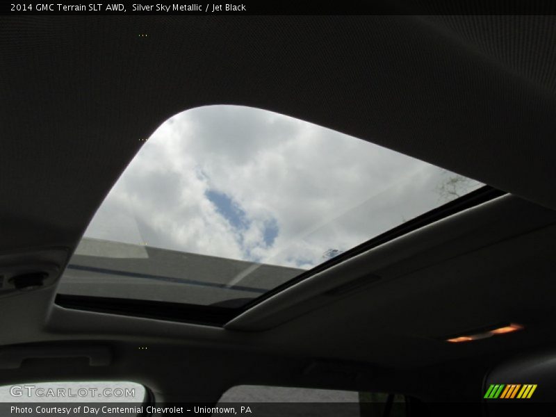 Silver Sky Metallic / Jet Black 2014 GMC Terrain SLT AWD