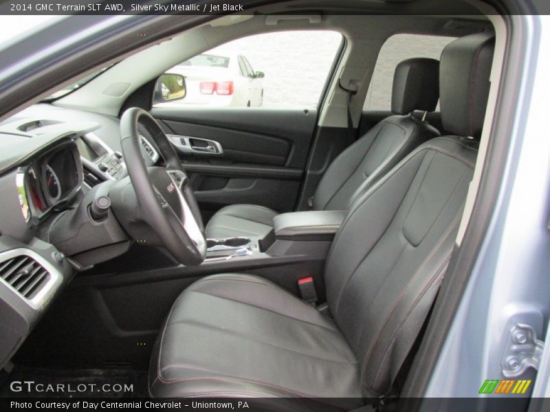 Silver Sky Metallic / Jet Black 2014 GMC Terrain SLT AWD
