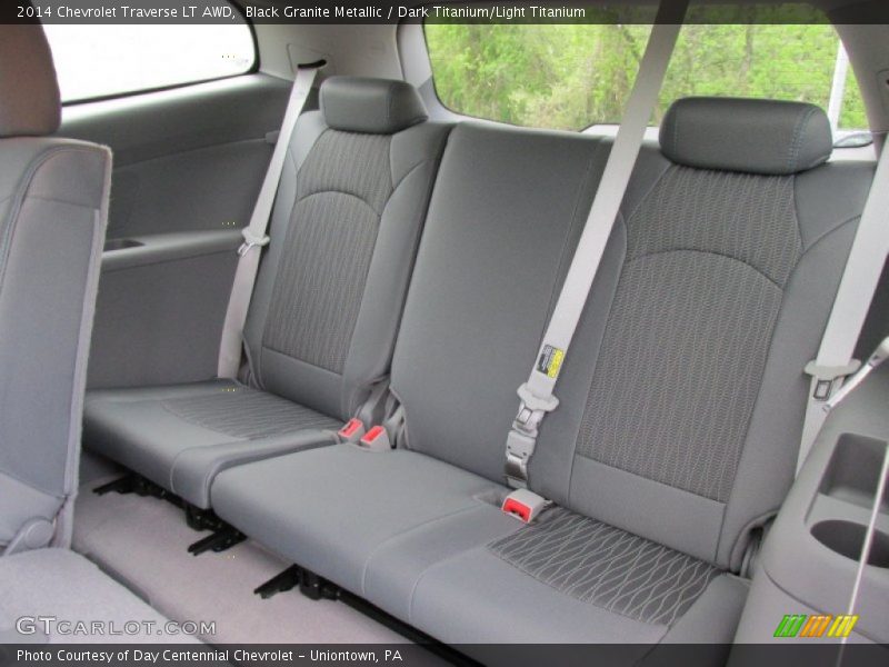 Black Granite Metallic / Dark Titanium/Light Titanium 2014 Chevrolet Traverse LT AWD