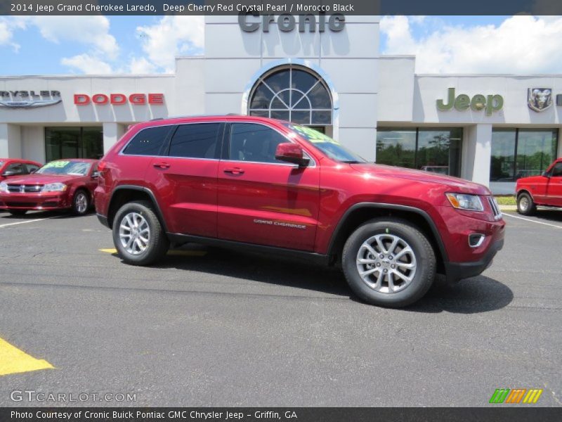 Deep Cherry Red Crystal Pearl / Morocco Black 2014 Jeep Grand Cherokee Laredo