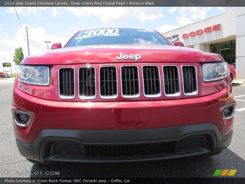Deep Cherry Red Crystal Pearl / Morocco Black 2014 Jeep Grand Cherokee Laredo