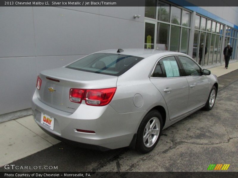 Silver Ice Metallic / Jet Black/Titanium 2013 Chevrolet Malibu LS