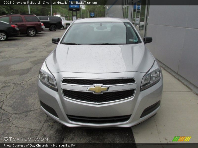 Silver Ice Metallic / Jet Black/Titanium 2013 Chevrolet Malibu LS