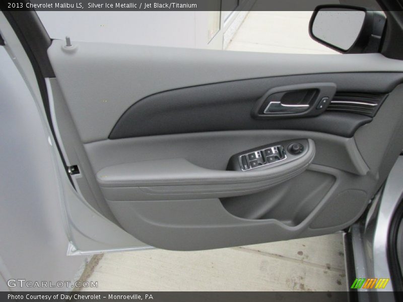 Silver Ice Metallic / Jet Black/Titanium 2013 Chevrolet Malibu LS
