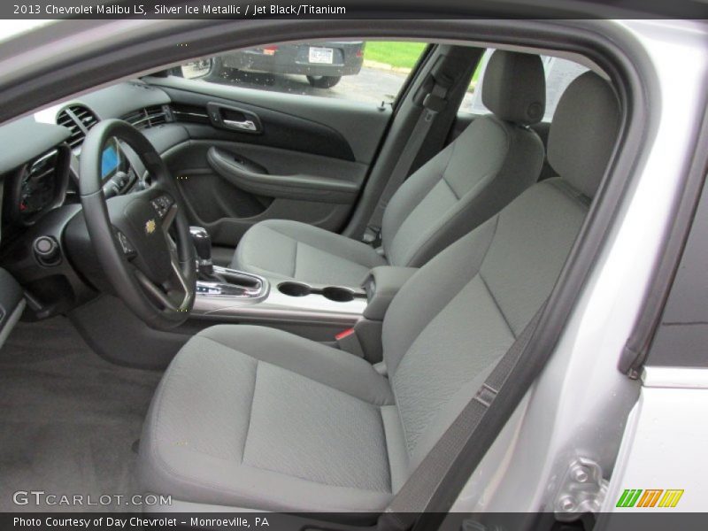 Silver Ice Metallic / Jet Black/Titanium 2013 Chevrolet Malibu LS