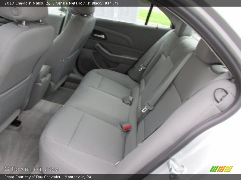 Silver Ice Metallic / Jet Black/Titanium 2013 Chevrolet Malibu LS