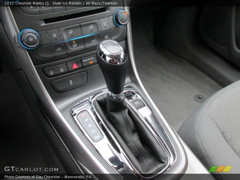Silver Ice Metallic / Jet Black/Titanium 2013 Chevrolet Malibu LS