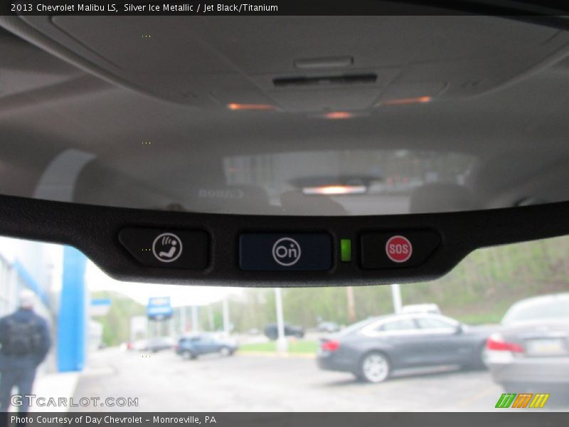 Silver Ice Metallic / Jet Black/Titanium 2013 Chevrolet Malibu LS