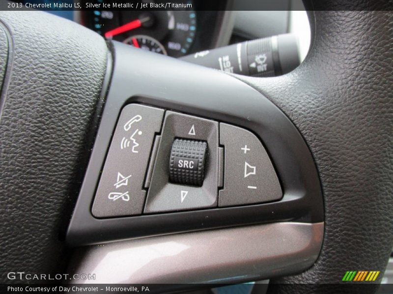 Silver Ice Metallic / Jet Black/Titanium 2013 Chevrolet Malibu LS