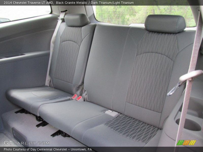 Black Granite Metallic / Dark Titanium/Light Titanium 2014 Chevrolet Traverse LT AWD