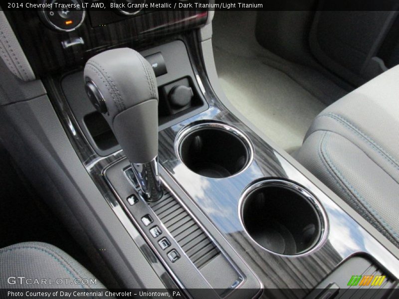 Black Granite Metallic / Dark Titanium/Light Titanium 2014 Chevrolet Traverse LT AWD