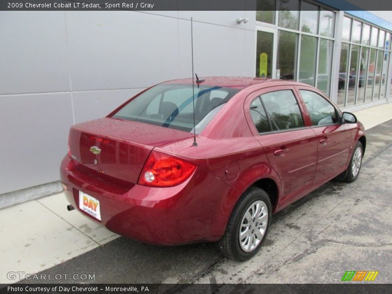 Sport Red / Gray 2009 Chevrolet Cobalt LT Sedan