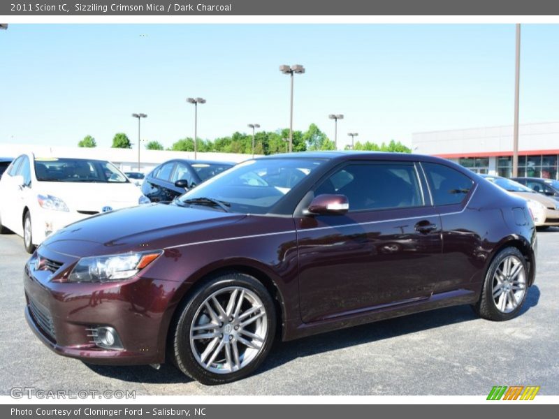 Sizziling Crimson Mica / Dark Charcoal 2011 Scion tC