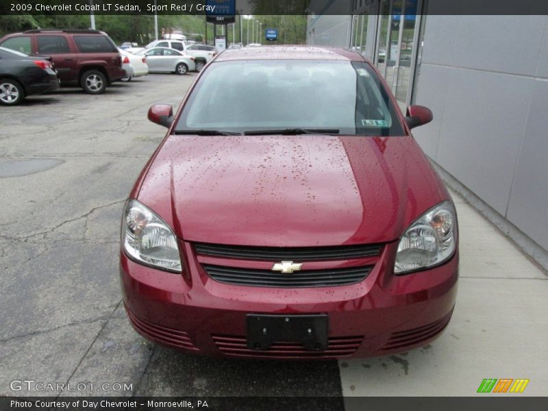 Sport Red / Gray 2009 Chevrolet Cobalt LT Sedan